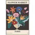 Picture of Flower Market: Paris II _GroupedProduct_Rectangle_Portrait_Canvas_Framed_