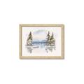 Picture of Reflections of the North I _GroupedProduct_Rectangle_Landscape_Framed_Matted_