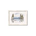 Picture of Reflections of the North I _GroupedProduct_Rectangle_Landscape_Framed_Matted_