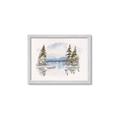 Picture of Reflections of the North I _GroupedProduct_Rectangle_Landscape_Framed_Matted_