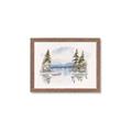 Picture of Reflections of the North I _GroupedProduct_Rectangle_Landscape_Framed_Matted_