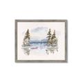 Picture of Reflections of the North I _GroupedProduct_Rectangle_Landscape_Framed_Matted_