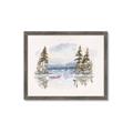 Picture of Reflections of the North I _GroupedProduct_Rectangle_Landscape_Framed_Matted_