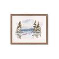 Picture of Reflections of the North I _GroupedProduct_Rectangle_Landscape_Framed_Matted_