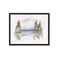 Picture of Reflections of the North I _GroupedProduct_Rectangle_Landscape_Framed_Matted_