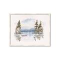 Picture of Reflections of the North I _GroupedProduct_Rectangle_Landscape_Framed_Matted_