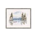 Picture of Reflections of the North I _GroupedProduct_Rectangle_Landscape_Framed_Matted_