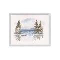 Picture of Reflections of the North I _GroupedProduct_Rectangle_Landscape_Framed_Matted_