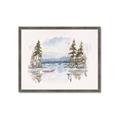 Picture of Reflections of the North I _GroupedProduct_Rectangle_Landscape_Framed_Matted_