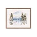 Picture of Reflections of the North I _GroupedProduct_Rectangle_Landscape_Framed_Matted_