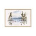 Picture of Reflections of the North I _GroupedProduct_Rectangle_Landscape_Framed_Matted_