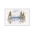 Picture of Reflections of the North I _GroupedProduct_Rectangle_Landscape_Framed_Matted_