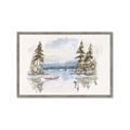 Picture of Reflections of the North I _GroupedProduct_Rectangle_Landscape_Framed_Matted_