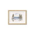 Picture of Reflections of the North I _GroupedProduct_Rectangle_Landscape_Framed_Matted_