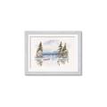 Picture of Reflections of the North I _GroupedProduct_Rectangle_Landscape_Framed_Matted_