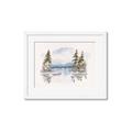 Picture of Reflections of the North I _GroupedProduct_Rectangle_Landscape_Framed_Matted_