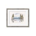 Picture of Reflections of the North I _GroupedProduct_Rectangle_Landscape_Framed_Matted_