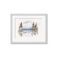 Picture of Reflections of the North I _GroupedProduct_Rectangle_Landscape_Framed_Matted_