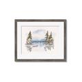 Picture of Reflections of the North I _GroupedProduct_Rectangle_Landscape_Framed_Matted_