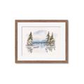 Picture of Reflections of the North I _GroupedProduct_Rectangle_Landscape_Framed_Matted_