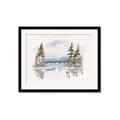 Picture of Reflections of the North I _GroupedProduct_Rectangle_Landscape_Framed_Matted_
