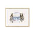 Picture of Reflections of the North I _GroupedProduct_Rectangle_Landscape_Framed_Matted_