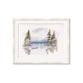 Picture of Reflections of the North I _GroupedProduct_Rectangle_Landscape_Framed_Matted_