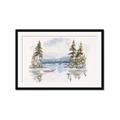 Picture of Reflections of the North I _GroupedProduct_Rectangle_Landscape_Framed_Matted_