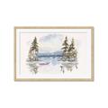 Picture of Reflections of the North I _GroupedProduct_Rectangle_Landscape_Framed_Matted_