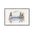 Picture of Reflections of the North I _GroupedProduct_Rectangle_Landscape_Framed_Matted_