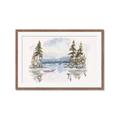 Picture of Reflections of the North I _GroupedProduct_Rectangle_Landscape_Framed_Matted_