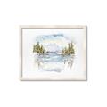 Picture of Reflections of the North II _GroupedProduct_Rectangle_Landscape_Framed_Matted_