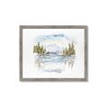 Picture of Reflections of the North II _GroupedProduct_Rectangle_Landscape_Framed_Matted_