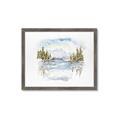 Picture of Reflections of the North II _GroupedProduct_Rectangle_Landscape_Framed_Matted_