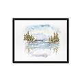 Picture of Reflections of the North II _GroupedProduct_Rectangle_Landscape_Framed_Matted_