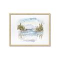 Picture of Reflections of the North II _GroupedProduct_Rectangle_Landscape_Framed_Matted_