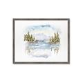 Picture of Reflections of the North II _GroupedProduct_Rectangle_Landscape_Framed_Matted_