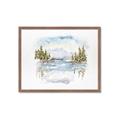 Picture of Reflections of the North II _GroupedProduct_Rectangle_Landscape_Framed_Matted_
