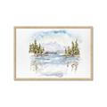 Picture of Reflections of the North II _GroupedProduct_Rectangle_Landscape_Framed_Matted_