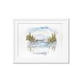 Picture of Reflections of the North II _GroupedProduct_Rectangle_Landscape_Framed_Matted_