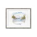 Picture of Reflections of the North II _GroupedProduct_Rectangle_Landscape_Framed_Matted_