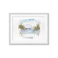 Picture of Reflections of the North II _GroupedProduct_Rectangle_Landscape_Framed_Matted_