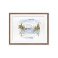 Picture of Reflections of the North II _GroupedProduct_Rectangle_Landscape_Framed_Matted_