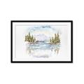 Picture of Reflections of the North II _GroupedProduct_Rectangle_Landscape_Framed_Matted_