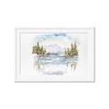Picture of Reflections of the North II _GroupedProduct_Rectangle_Landscape_Framed_Matted_