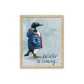 Picture of Winter is Coming II _GroupedProduct_Rectangle_Portrait_Framed_Matted_