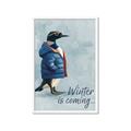 Picture of Winter is Coming II _GroupedProduct_Rectangle_Portrait_Framed_Matted_