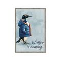 Picture of Winter is Coming II _GroupedProduct_Rectangle_Portrait_Framed_Matted_