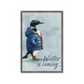 Picture of Winter is Coming II _GroupedProduct_Rectangle_Portrait_Framed_Matted_