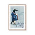 Picture of Winter is Coming II _GroupedProduct_Rectangle_Portrait_Framed_Matted_